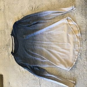 Tri-colored dress shirt from American Eagle.